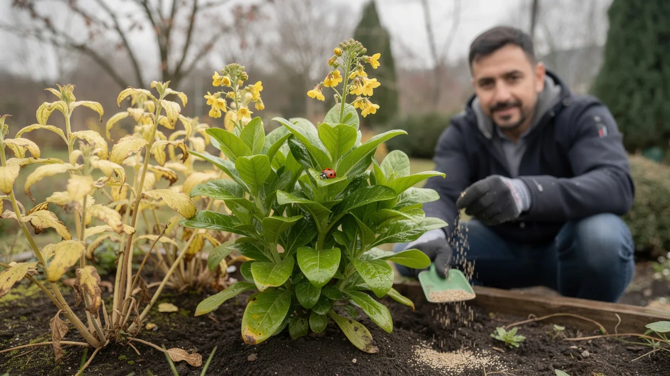 Il fertilizzante sbagliato in inverno fa ingiallire le foglie: quale usare invece
