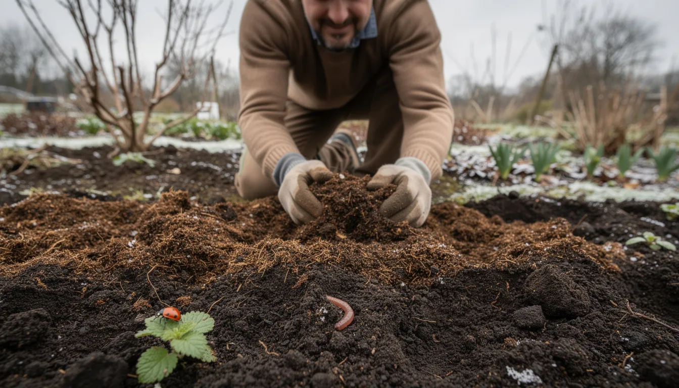 Letame o compost in inverno: quale scegliere per preparare il terreno al meglio
