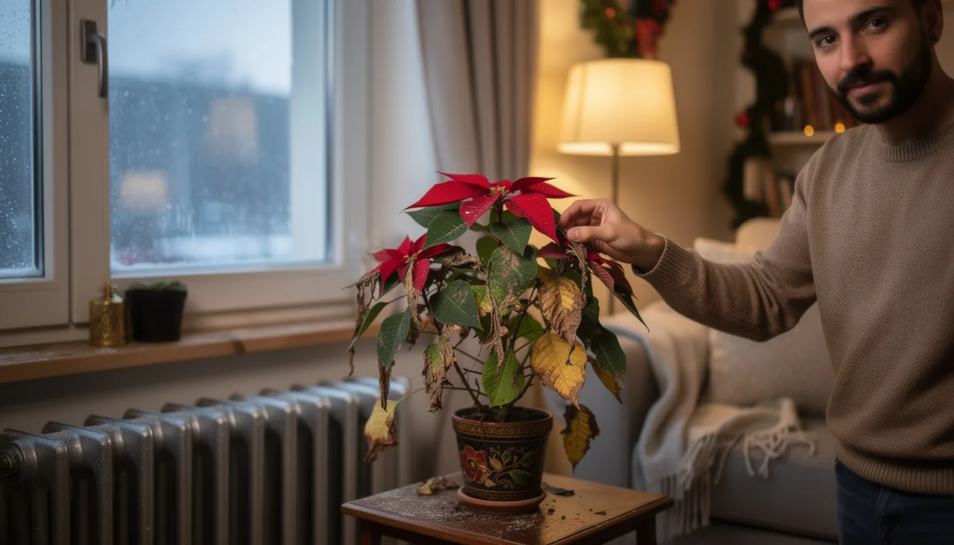 Dove posizionare la Stella di Natale in casa: il posto sbagliato la fa morire in una settimana