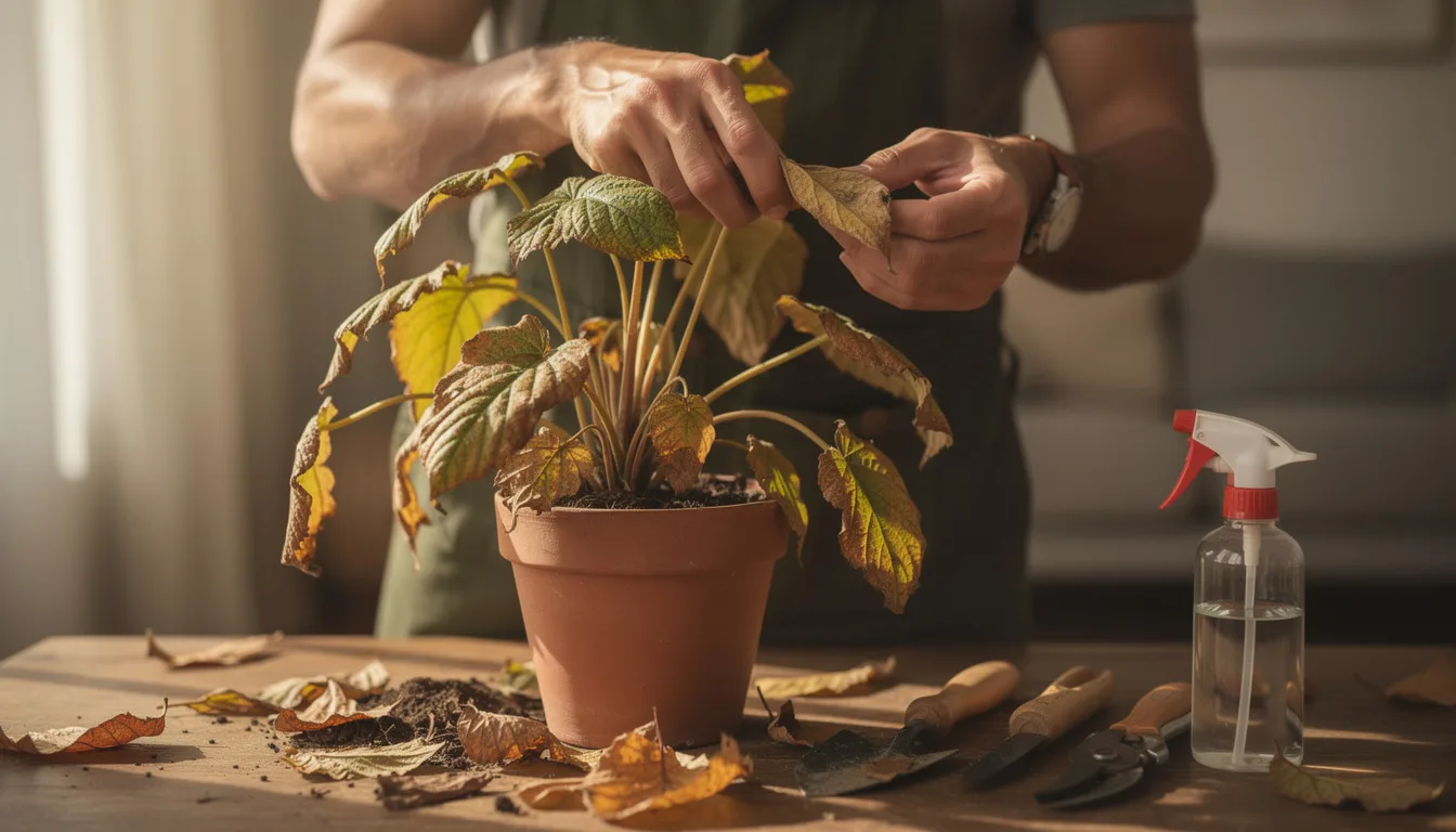 Foglie che cadono a dicembre: il segnale che la tua pianta ti sta mandando e come intervenire
