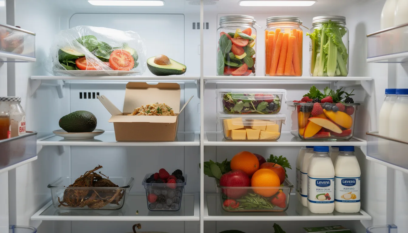 Il contenitore sbagliato rovina il cibo in frigo: ecco quale usare per ogni alimento