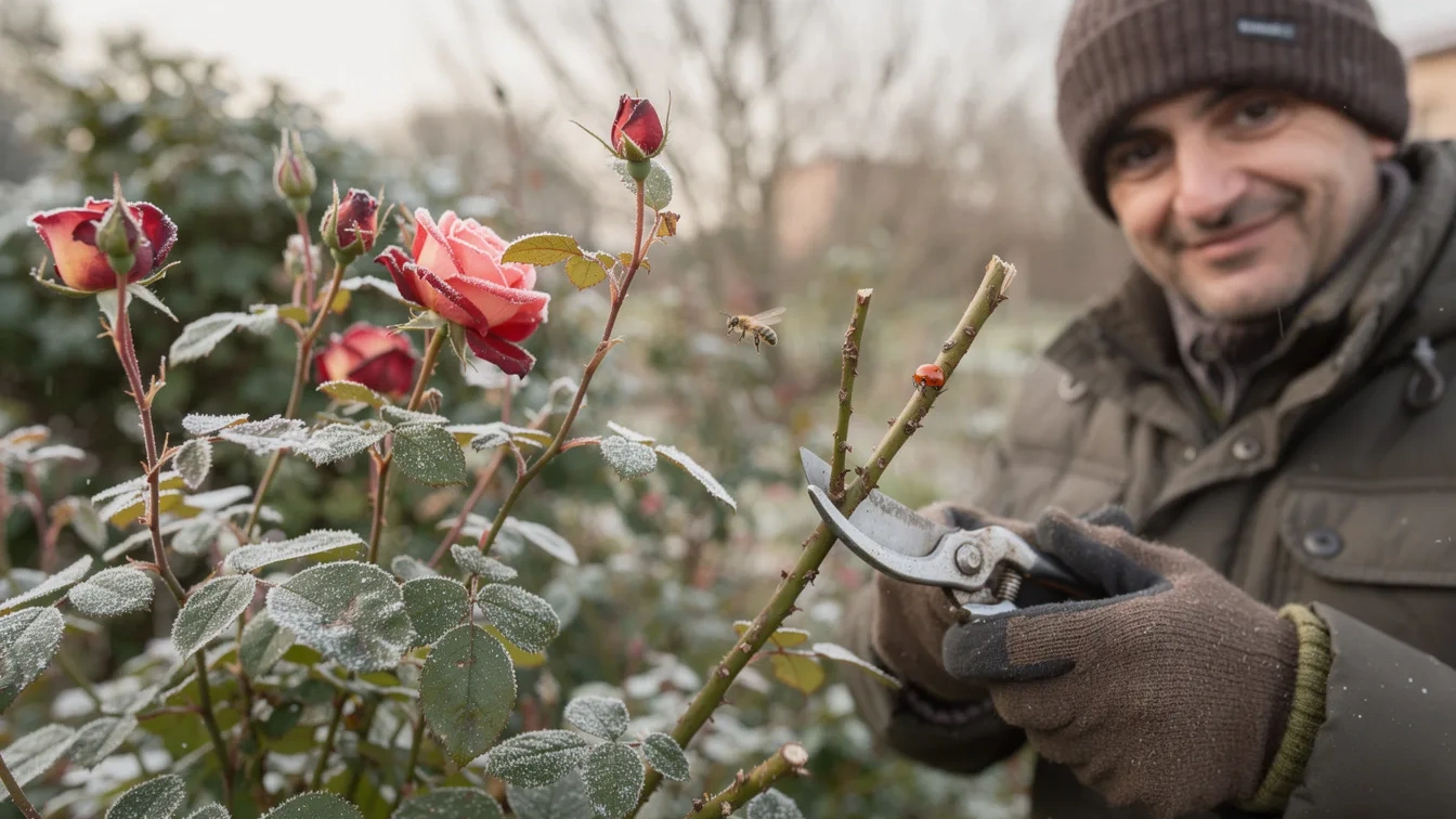 Il momento esatto per potare le rose a dicembre che garantisce una fioritura spettacolare in primavera
