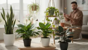 scopri come queste cinque piante d'appartamento possono eliminare le tossine domestiche in modo più efficace di un purificatore d'aria, migliorando la qualità dell'ambiente in casa.