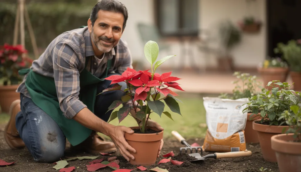 la stella di natale perde le foglie? scopri il trucco semplice ed efficace per farla rinascere in pochi giorni e godere di una pianta rigogliosa durante tutte le feste.