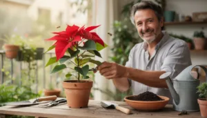 scopri il metodo infallibile per far rinascere quella pianta che tutti buttano dopo natale e darle nuova vita con facilità.