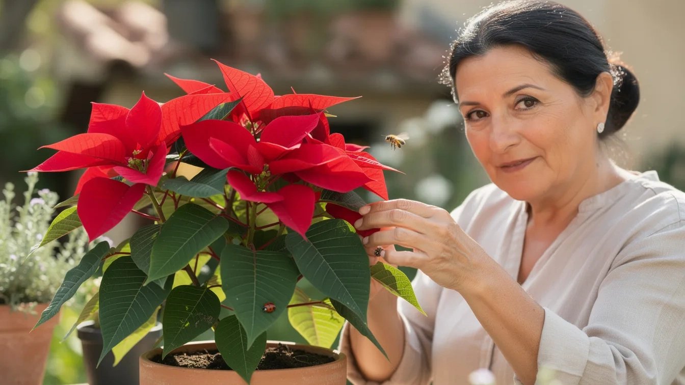 Questo errore comune sta uccidendo la tua Stella di Natale: ecco come farla durare fino a primavera