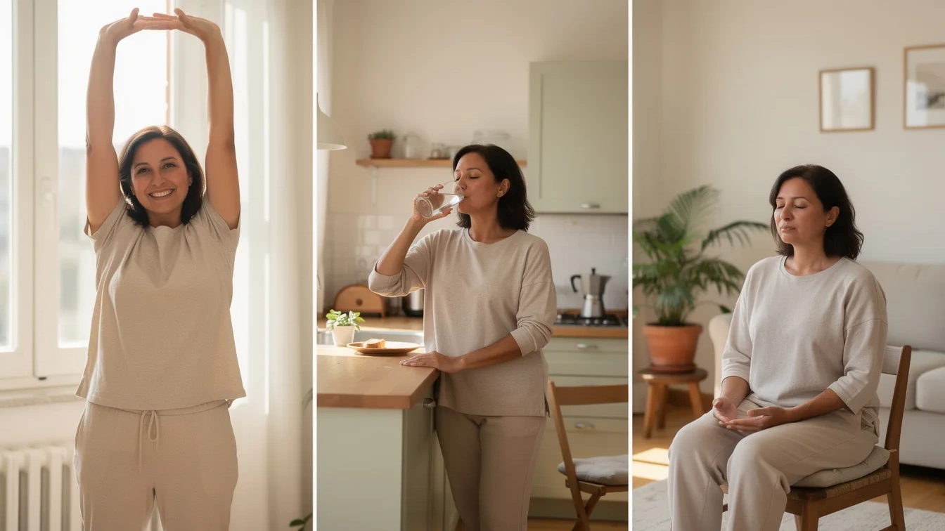 Svegliati con energia: 3 gesti che cambiano la mattina